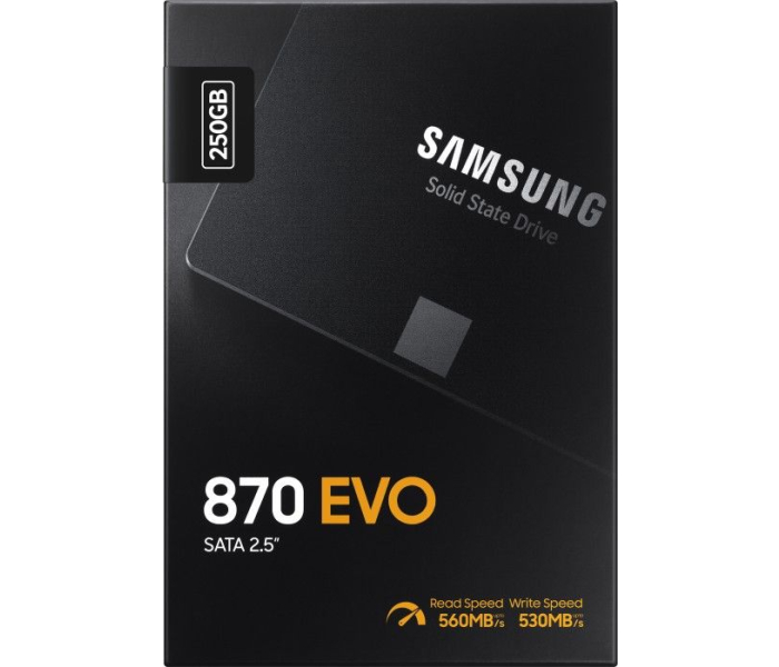 Dysk SSD Samsung 870 EVO 250GB 2.5 cala SATA III MZ-77E250B/EU szybki