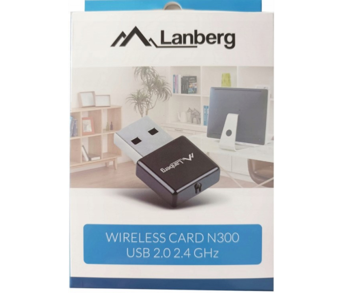 Lanberg Karta sieciowa USB NANO N150 1 NC-0150-WI