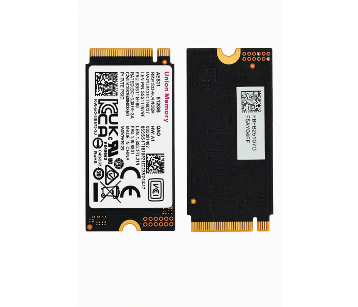 Union Memory AE531 G4Q 512GB SSD NVMe M.2 2242 PCIe 4.0 x4 SSS1T18187