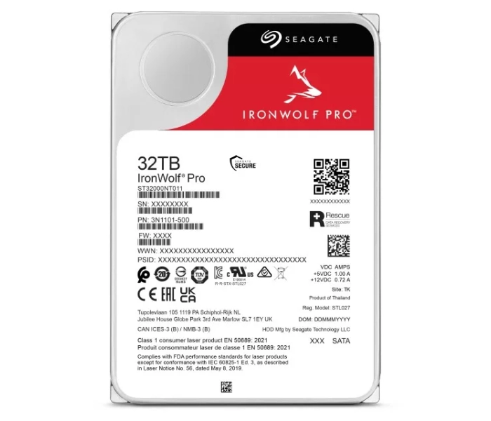 Seagate Dysk IronWolf Pro 32TB 3.5