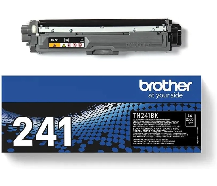 Brother TN-241BK – oryginalny toner czarny o wydajności do 2500 stron TN241BK