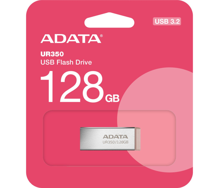 ADATA UR350 128GB Pendrive USB 3.2 Gen 1 Metalowy Wodoodporny UR350-128G-RSR/BG