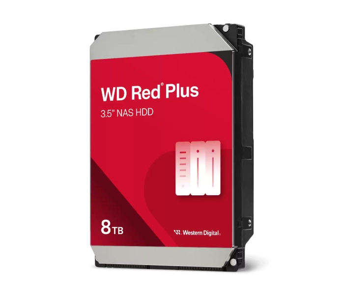 Dysk HDD WD Red Plus 8TB 3,5" 256MB 5640RPM WD80EFPX Western Digital