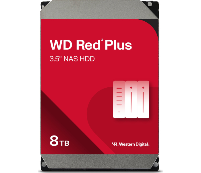 Dysk HDD WD Red Plus 8TB 3,5