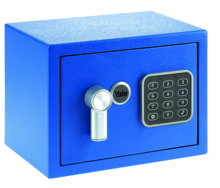 Yale Sejf Value Mini YSV/170/DB2/B 3,8 l elektroniczny niebieski