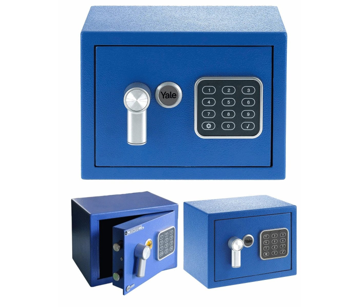 Yale Sejf Value Mini YSV/170/DB2/B 3,8 l elektroniczny niebieski