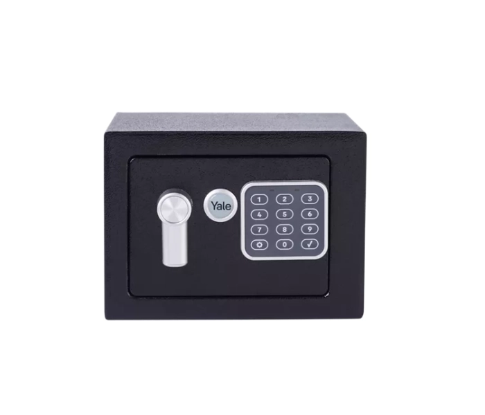 Yale Value Mini YSV/170/DB2 Sejf Elektroniczny Czarny 3,8L 2 Klucze