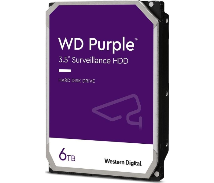 WD Purple Surveillance 6TB 3.5'' SATA III 6Gb/s WD62PURZ