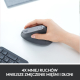 Logitech MX Vertical Optical Black 910-005448 – ergonomiczna mysz bezprzewodowa 4000 DPI Unifying Bluetooth