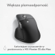 Logitech MX Master 4 for Mac Black 910-007577 – mysz bezprzewodowa 8000 DPI MagSpeed Bluetooth
