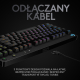 Logitech G PRO GX Blue RGB USB US Black 920-009392 – mechaniczna klawiatura gamingowa TKL