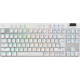 Logitech PRO X TKL LIGHTSPEED GX Brown White 920-012148 – bezprzewodowa klawiatura gamingowa TKL RGB, LIGHTSPEED, Bluetooth, QWERTY