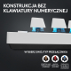 Logitech PRO X TKL LIGHTSPEED GX Brown White 920-012148 – bezprzewodowa klawiatura gamingowa TKL RGB, LIGHTSPEED, Bluetooth, QWERTY