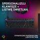 Logitech G316 X 98 Black 920-014195 – mechaniczna klawiatura gamingowa 8 kHz RGB USB-C
