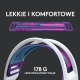 Logitech G733 Lightspeed White 981-000883 – bezprzewodowy zestaw słuchawkowy do gier RGB