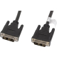 Kabel Lanberg DVI-D - DVI-D 1.8m czarny (CA-DVIS-10CC-0018-BK)