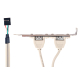 Gembird Gniazdo USB X2 na sledziu (CCUSBRECEPTACLE)