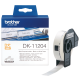 Brother DK-11204 Etykiety samoprzylepne 17x54 mm 400 szt. na rolce do drukarek QL DK11204