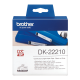 Brother DK-22210 Taśma ciągła 29 mm x 30,48 m do drukarek etykiet QL DK22210