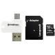 GoodRam All in One M1A4-1280R12 microSDXC 128GB Class 10 UHS-I U1 z adapterem i czytnikiem