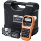 Drukarka etykiet Brother PT-E110VP - PTE110 +TZe-FX221 + walizka + zasilacz PTE110VPYJ1