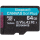Kingston microSD 64GB Canvas Go Plus 170/70MB/s SDCG3/64GBSP