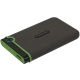 Transcend StoreJet 25M3S 2TB Dysk Zewnętrzny HDD USB 3.1 Gen1 Szary TS2TSJ25M3S Odporny