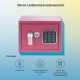 Yale Sejf Value Mini YSV/170/DB2/P 3,8 l elektroniczny różowy