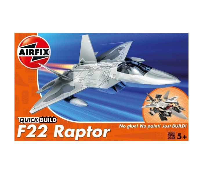Model plastikowy QUICKBUILD F-22 Raptor-2254345