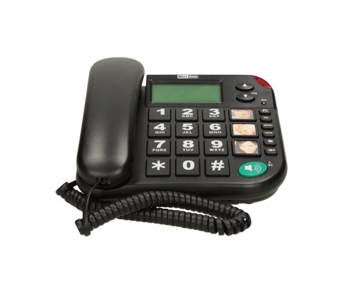 KXT480 BB telefon przewodowy, czarny-2503278