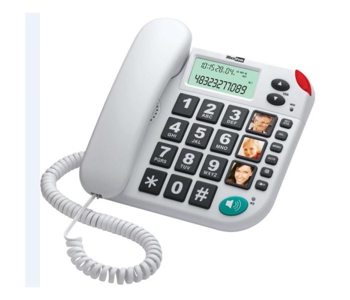 KXT480 BB telefon przewodowy, biały-2503283
