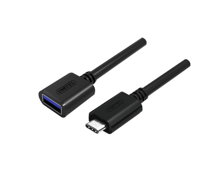 Adapter USB TYP-C DO USB AF 0,15m; Y-C476BK -2520148