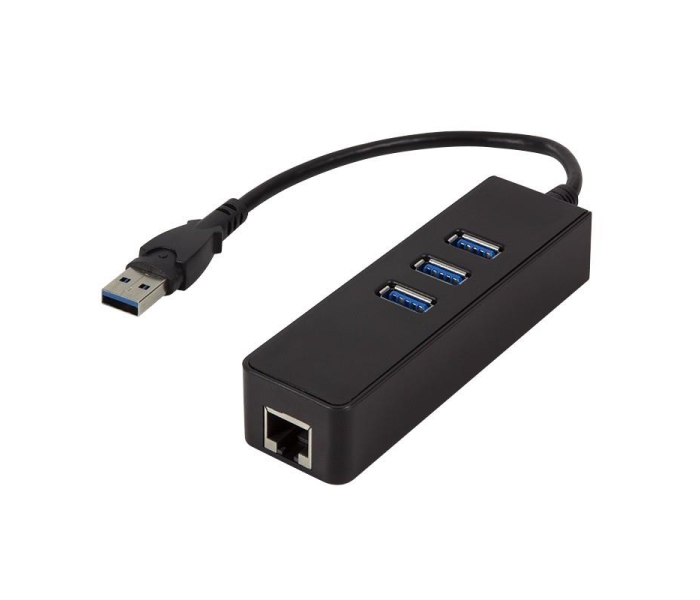 Adapter Gigabit Ethernet do USB 3.0 z hubem USB 3.0 -2696680