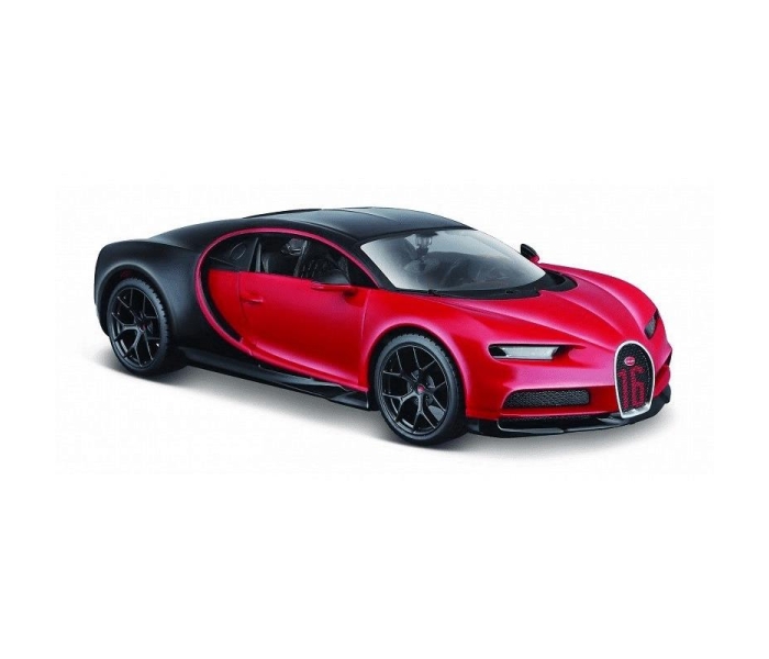 Model kompozytowy Bugatti Chiron sport czarno-czerwony-2886682