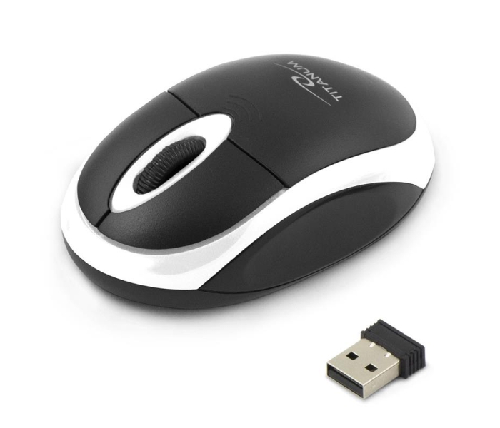 Mysz bezprzewodowa Titanum 2,4 GHZ, 3D Opt USB Vulture-2904124