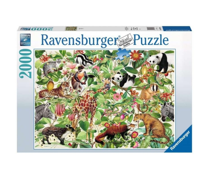 Puzzle 2000 elementów Dżungla-2971307