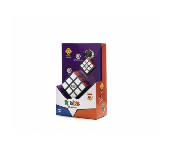 Zestaw Rubiks Classic - Kostka Rubika 3x3 i brelok-2981338