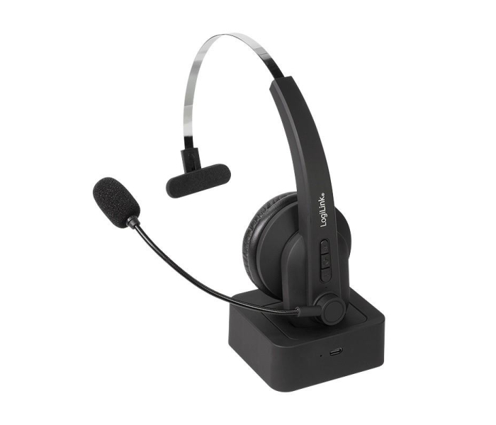 Słuchawka Bluetooth z mikrofonem, stacja ładowania-2985119