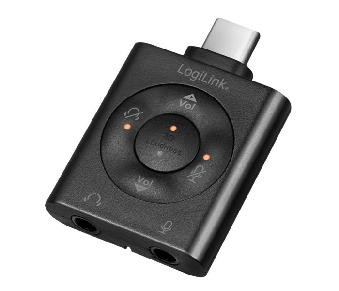Adapter audio USB-C/M do 2xjack 3.5mm 7.1 -2985635