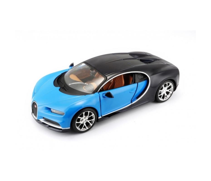 Model kompozytowy Bugatti Chiron niebiesko-czarny-3082132