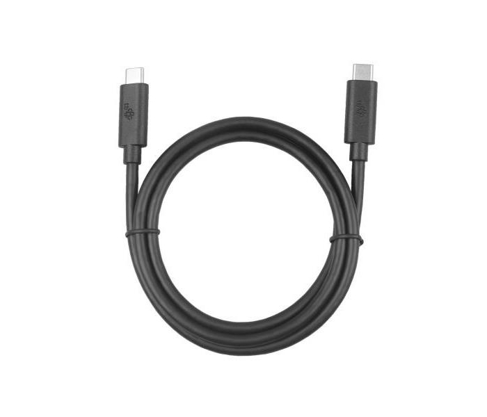 Kabel USB C-USB C 1m 100W 5Gbps USB 3.1 czarny-3094213