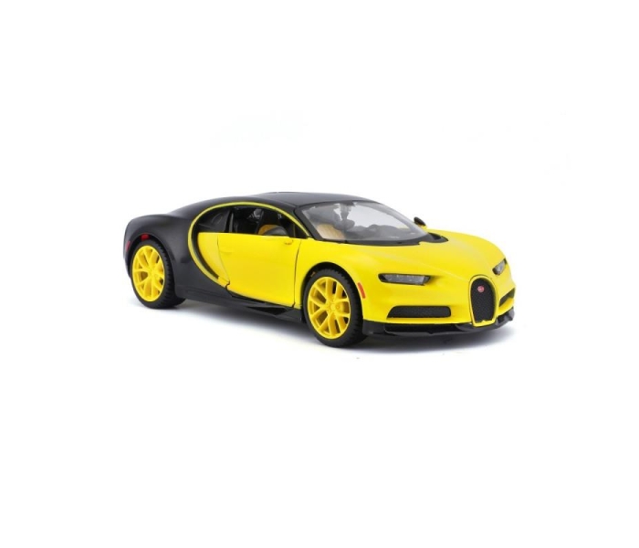 Model kompozytowy Bugatti Chiron żółto-czarny 1/24-3113333