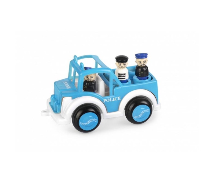 Pojazd Jeep Policja z figurkami Jumbo Viking Toys-3340015