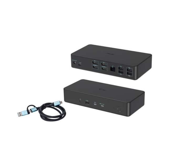 Stacja dokująca USB 3.0 / USB-C / Thunderbolt 3 Professional Dual 4K Display Docking Station Generation 2 + Power Delivery 100W -3427693