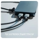 Stacja dokująca HyperDrive Next 10-Port Business Class USB-C Dock 2xHDMI/4K/SD/ PD 100W pass-through/miniJack/RJ45 -3426174