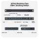 Stacja dokująca HyperDrive Next 10-Port Business Class USB-C Dock 2xHDMI/4K/SD/ PD 100W pass-through/miniJack/RJ45 -3426179