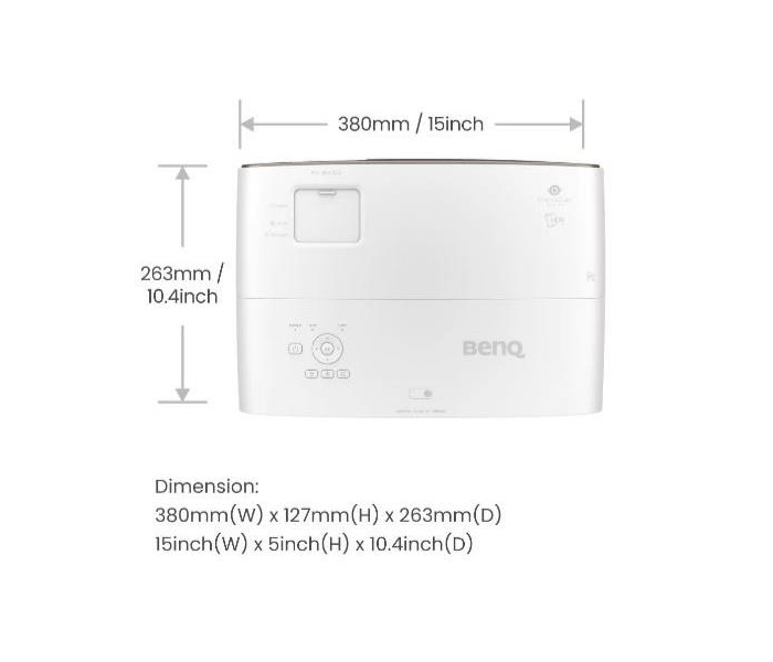 Projektor W2710i DLP 4K 2200ANSI/50000:1/HDMI-3431233
