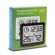 Termometr/higrometr z funkcją zegara GB384W Biały-3435896
