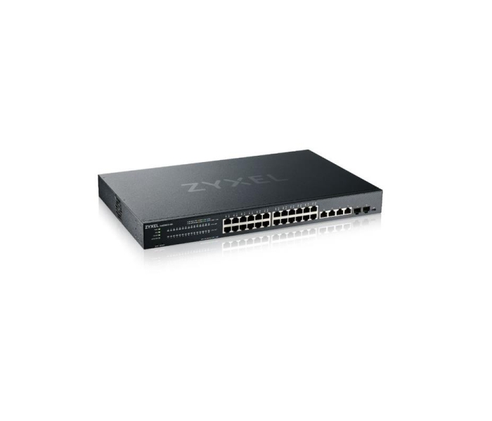 Przełącznik XMG1930-30, 24-port 2.5GbE Smart Managed Layer 2 Switch with 4 10GbE and 2 SFP+ Uplink-3479971