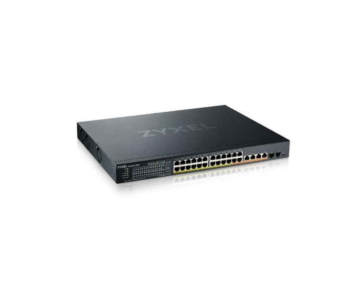Przełącznik XMG1930-30HP, 24-port 2.5GbE Smart Managed Layer 2 PoE 700W 22xPoE+/8xPoE++ Switch with 4 10GbE and 2 SFP+ Uplink-3479995